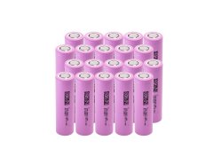 20x batériové články batériových článkov Green Cell 18650 Li-Ion INR1865026E ICR18650-26J 3.6V 2600mAh