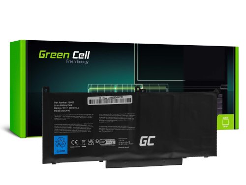 Batéria Green Cell F3YGT pre Dell Latitude 7280 7290 7380 7390 7480 7490