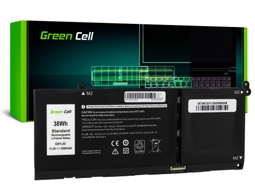 Green Cell Batéria G91J0 pre Dell Latitude 3320 3330 3520 Inspiron 15 3511 3525 5510
