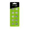 Green Cell Blister 10x Lítiová Batéria CR2025 3V 160mAh