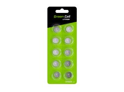 Green Cell Blister 10x Lítiová Batéria CR1620 3V 70mAh