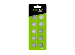 Green Cell Blister 10x Lítiová Batéria CR2032 3V 220mAh