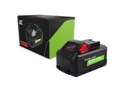 Batéria Li-Ion Green Cell (18V 8Ah) pre Milwaukee M18 18 V Náhradná batéria HB8 4932471070