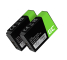 2x Batéria Green Cell LP-E17 pre Canon EOS 77D 750D 760D 8000D Rebel T6i T6s Kiss X8i Half-Decoded 7.2V 1000mAh