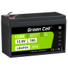 Green Cell CUBE LiFePO4 Batéria 7Ah 12.8V 89.6Wh lítium-železo-fosfát pre UPS, Poplašné systémy, Monitorovanie, Hračky