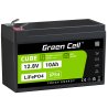 Green Cell CUBE LiFePO4 Batéria 10Ah 12.8V 128Wh lítium-železo-fosfát pre Napájanie a Núdzové osvetlenie, Monitorovanie