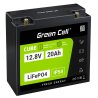 Green Cell CUBE LiFePO4 Batéria 20Ah 12.8V 256Wh lítium-železo-fosfát pre Invalidné vozíky, Kosačky, Traktory, Hračky