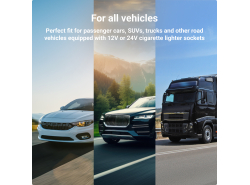 Green Cell Nabíjačka USB PowerRide Nano36, 2x USB-A, 36W s rýchlym nabíjaním Ultra Charge + 2x LED Kábel USB-C 120cm