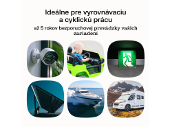 Green Cell CUBE AGM IP54 6V 4.5Ah akumulátorová bezúdržbový akumulátor hračky Výstražné systémy hračkárske vozidlo