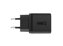 Greencell PowerSource Duo30 Ladegerät USB/USB-C Schwarz Power Adapter 30W Power Delivery