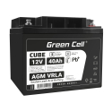 Green Cell® AGM 12V 40Ah akumulátorová bezúdržbový akumulátor kosačka skúter čln Traktorová kosačka