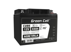 Green Cell® AGM 12V 44Ah akumulátorová bezúdržbový akumulátor kosačka skúter čln Traktorová kosačka