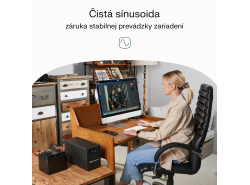 Green Cell UPS 1500VA 1000W Unterbrechungsfreie Stromversorgung mit LCD Display