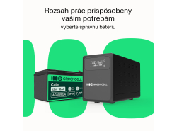 Green Cell UPS 1500VA 1000W Unterbrechungsfreie Stromversorgung mit LCD Display