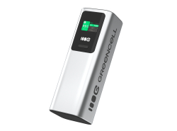 Greencell Powerbank 25200mAh 140W PD USB-C mit Schnellladung für Laptop, MacBook, iPhone 16 15 14 Pro Max, Samsung Galaxy S25