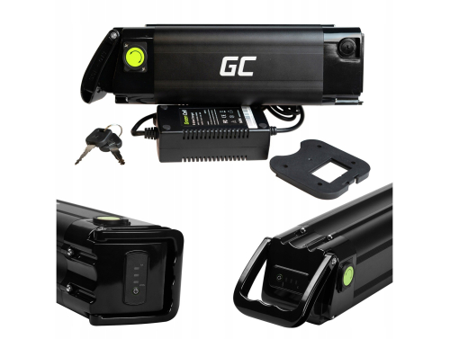 Accumulator Battery Green Cell Silverfish 24V 10.4Ah 250Wh for Electric Bike E-Bike Pedelec
