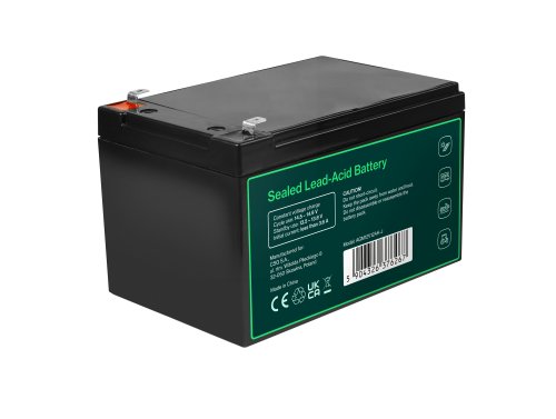 Greencell AGM VRLA 12V 12Ah bezúdržbový akumulátor do kasy hračky kamery (152x99x100mm)