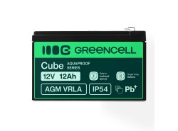 Greencell AGM12V12AH-J