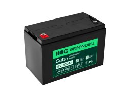 Greencell AGM VRLA 12V 100Ah bezúdržbový akumulátor na UPS, váhy, karavan (332x175x220mm)