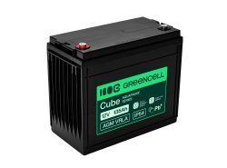 Greencell AGM VRLA 12V 135Ah bezúdržbový akumulátor na lode, fotovoltiku, solárne panely (341x173x287mm)