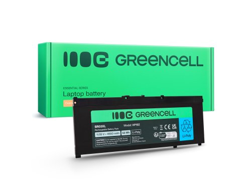 Bateria Greencell pre HP SR03XL HP Pavilion Gaming 15