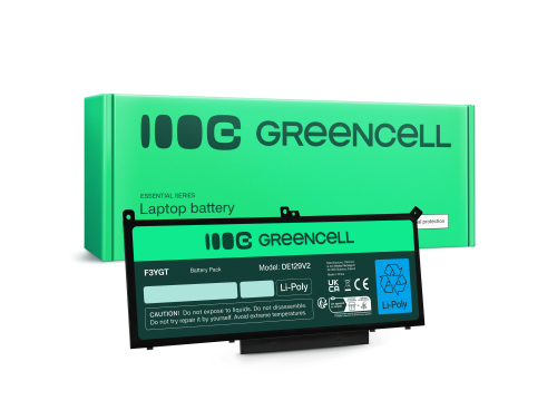 Batéria Green Cell F3YGT pre Dell Latitude 7280 7290 7380 7390 7480 7490