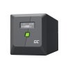 Zásahový zdroj UPS Greencell 1000VA 700W PowerProof s LCD displejom