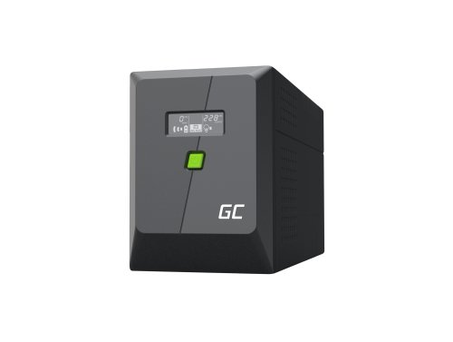 Záložný zdroj UPS Greencell 1500VA 1050W PowerProof s LCD displejom