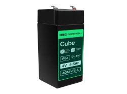 Green Cell® AGM 4V 4.5Ah akumulátorová bezúdržbový akumulátor hračky Výstražné systémy hračkárske vozidlo