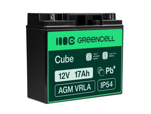 Green Cell Cell® Batterie AGM 12V 18Ah