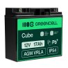 Green Cell Cell® Batterie AGM 12V 18Ah