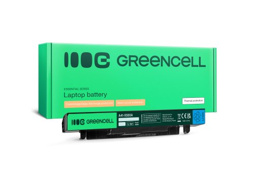 Batéria Green Cell A41-X550A pre Asus X550 X550C X550CA X550CC X550L X550V R510 R510C R510CA R510J R510JK R510L R510LA F550
