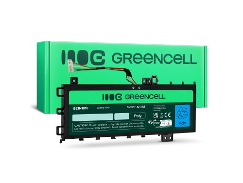 Batéria Green Cell B21N1818 C21N1818-1 pre Asus VivoBook 15 A512 A512DA A512FA A512JA R512F X512 X512DA X512FA X512FL