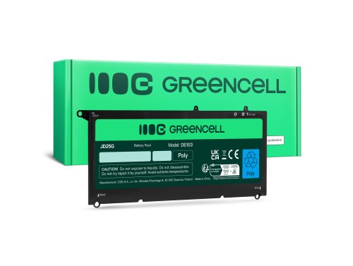 Batéria Green Cell 90V7W JD25G pre Dell XPS 13 9343 9350