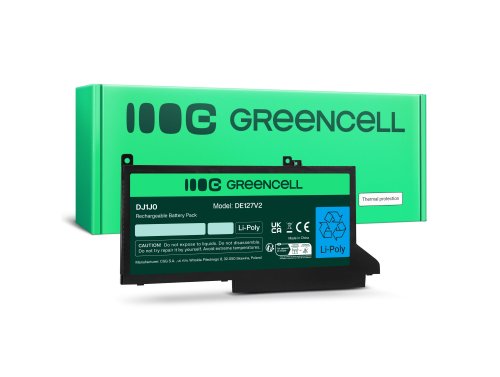 Batéria Green Cell DJ1J0 pre Dell Latitude 7280 7290 7380 7390 7480 7490
