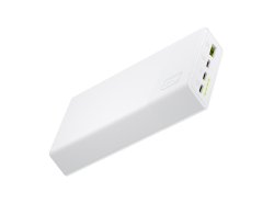 Green Cell PowerPlay20s Biely Powerbanka 20000mAh 22,5W PD USB C s rýchlym nabíjaním pre iPhone 15 14 13 12 11 X