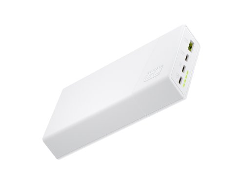 Green Cell PowerPlay20s Biely Powerbanka 20000mAh 22,5W PD USB C s rýchlym nabíjaním pre iPhone 15 14 13 12 11 X