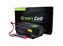 Menič napätia Green Cell Cell® 150W / 300W, 12V až 230V, napájací menič USB