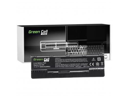 Batéria pre Asus N76VJ 6400 mAh - Green Cell