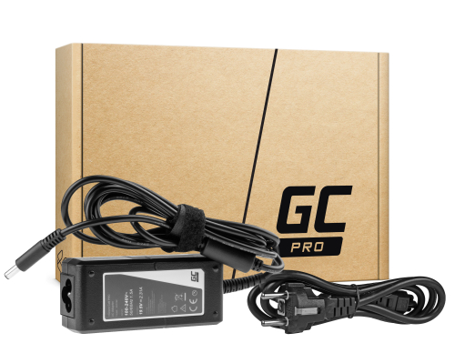 Nabíjačka pre Dell Vostro 3501 45W 2.31A rund mit dem Stift drin (4,5-3,0 mm) - Green Cell